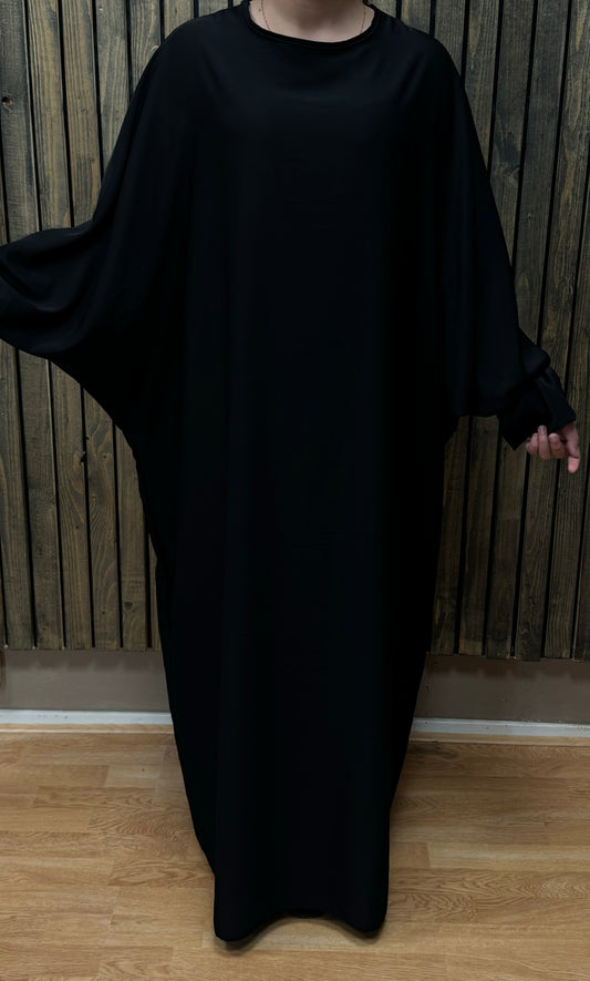 Abaya dress with butterfly sleeve