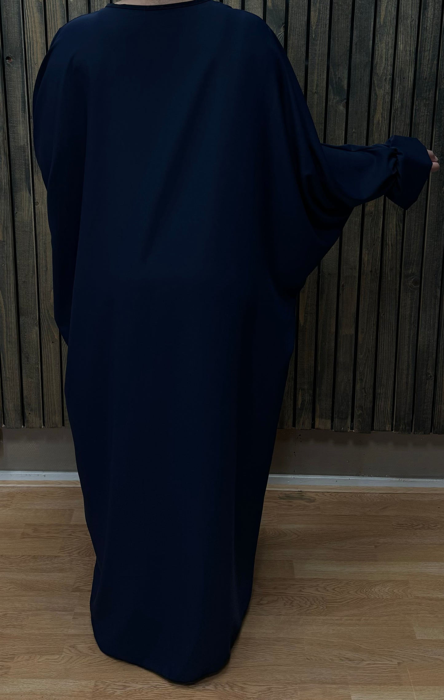 Abaya dress with butterfly sleeve