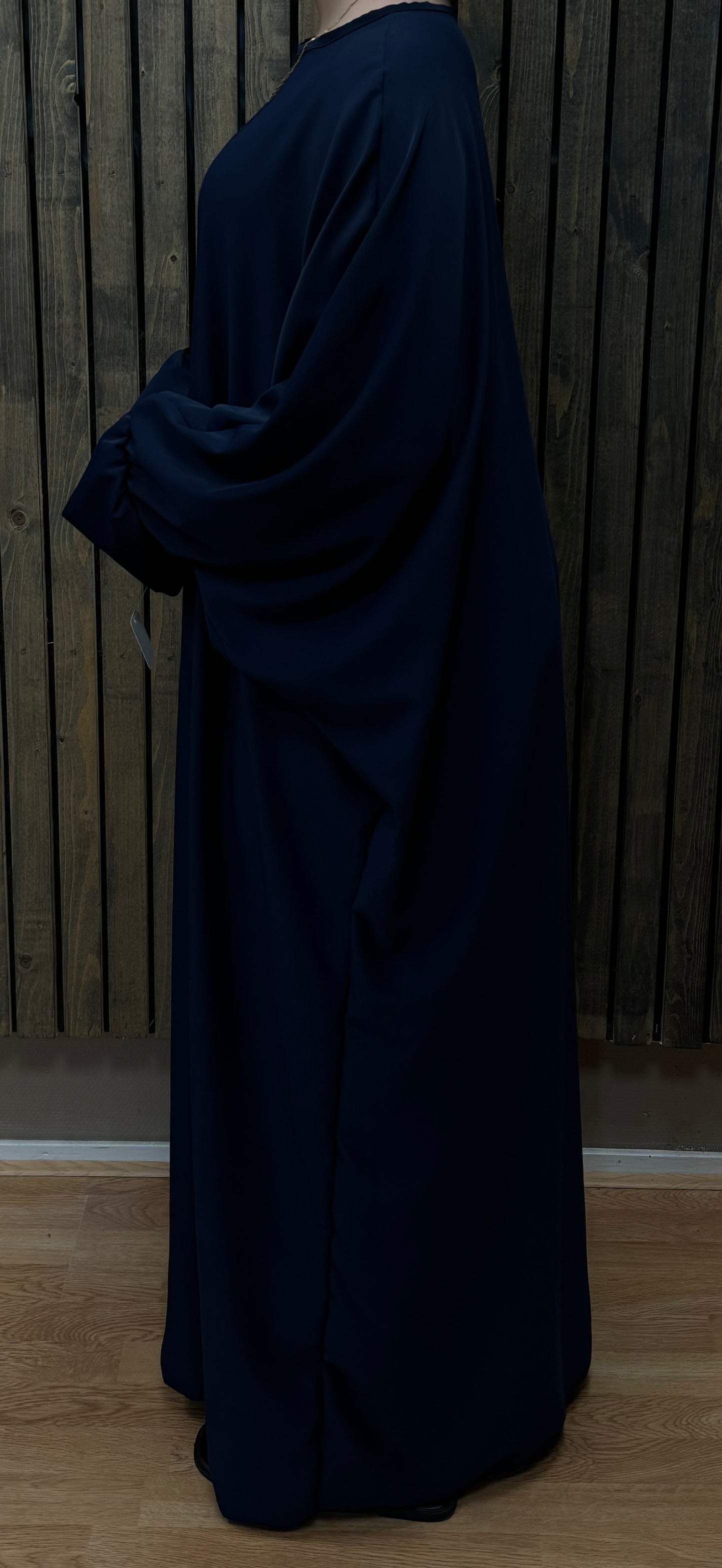 Abaya dress with butterfly sleeve