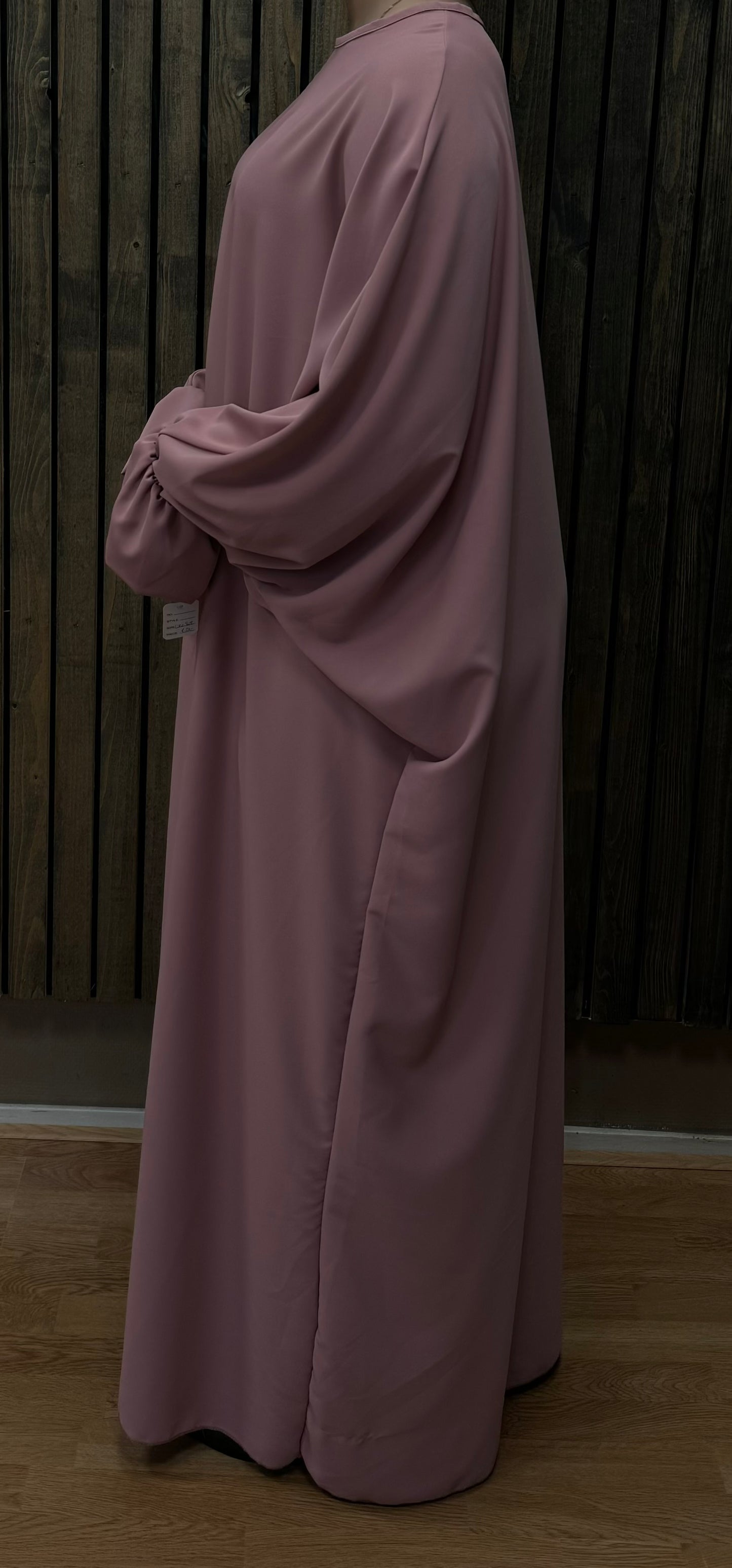 Abaya dress with butterfly sleeve