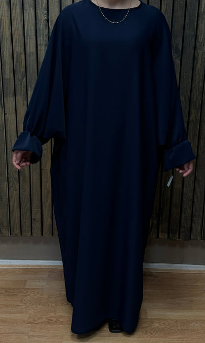 Abaya dress with butterfly sleeve