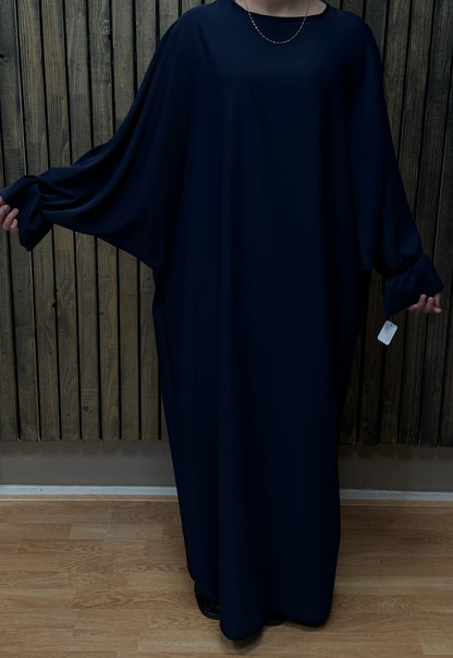 Abaya dress with butterfly sleeve