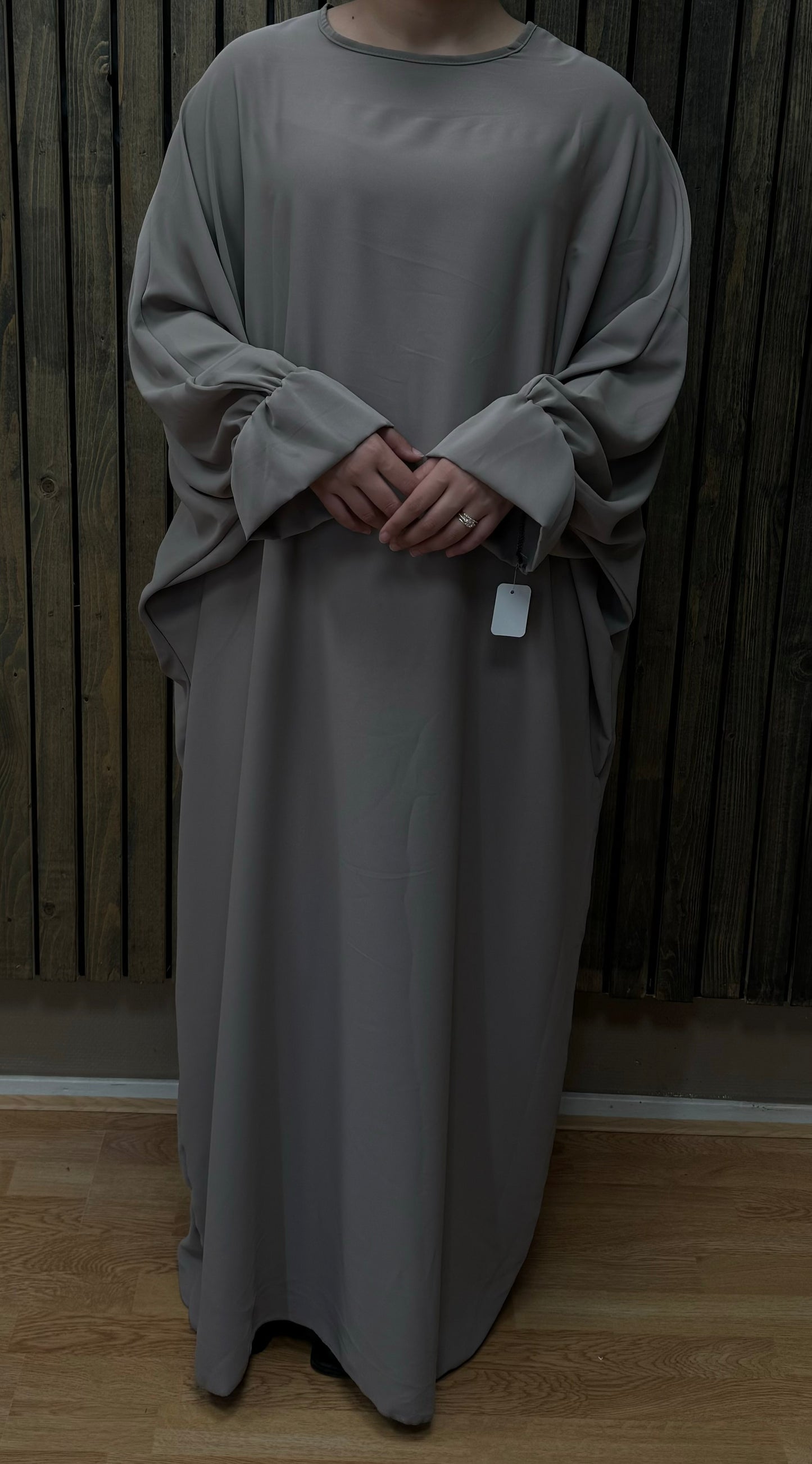 Abaya dress with butterfly sleeve